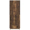 Spintelė 2 pcs Sendintos medienos 66 x 34,5 x 95 cm