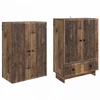 Spintelė 2 pcs Sendintos medienos 66 x 34,5 x 95 cm