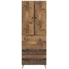 Spintelė 2 pcs Sendintos medienos 66 x 34,5 x 90 cm
