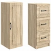 Spintelė 2 pcs Sonoma ąžuolas 33 x 34,5 x 87 cm