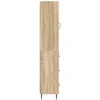 Spintelė 2 pcs Sonoma ąžuolas 33 x 34,5 x 90 cm