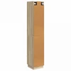 Spintelė 2 pcs Sonoma ąžuolas 33 x 34,5 x 87 cm