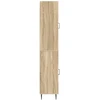 Spintelė 2 pcs Sonoma ąžuolas 33 x 34,5 x 89,5 cm