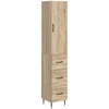 Spintelė 2 pcs Sonoma ąžuolas 33 x 34,5 x 90 cm