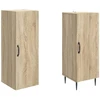 Spintelė 2 pcs Sonoma ąžuolas 33 x 34,5 x 89,5 cm