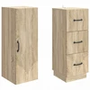 Spintelė 2 pcs Sonoma ąžuolas 33 x 34,5 x 87 cm