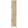 Spintelė 2 pcs Sonoma ąžuolas 33 x 34,5 x 89,5 cm