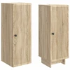 Spintelė 2 pcs Sonoma ąžuolas 34,5 x 33 x 90 cm