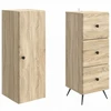 Spintelė 2 pcs Sonoma ąžuolas 34,5 x 34,5 x 90 cm