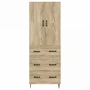 Spintelė 2 pcs Sonoma ąžuolas 66 x 34,5 x 90 cm