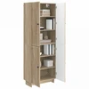 Spintelė 2 pcs Sonoma ąžuolas 66 x 34,5 x 90 cm