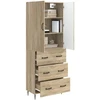 Spintelė 2 pcs Sonoma ąžuolas 66 x 34,5 x 90 cm