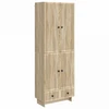 Spintelė 2 pcs Sonoma ąžuolas 66 x 34,5 x 95 cm