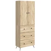Spintelė 2 pcs Sonoma ąžuolas 66 x 34,5 x 90 cm