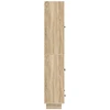 Spintelė 2 pcs Sonoma ąžuolas 66 x 34,5 x 95 cm