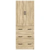 Spintelė 2 pcs Sonoma ąžuolas 66 x 34,5 x 87 cm