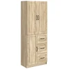 Spintelė 2 pcs Sonoma ąžuolas Apdirbta mediena