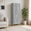 Spintelė 2 vnt. 66 x 34,5 x 90 cm Apdirbta mediena Pilka Sonoma