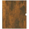 Spintelė praustuvui, dūminio ąžuolo, 100x38,5x45cm, mediena