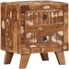 Spintelė prie lovos 40x32x46 cm Regeneruota medžio masyvo