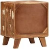 Spintelė prie lovos 40x32x46 cm Regeneruota medžio masyvo