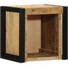 Spintelė prie lovos 40x35x40 cm Tvirtas neapdorotas medis Mango
