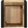 Spintelė prie lovos 40x35x40 cm Tvirtas neapdorotas medis Mango