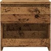 Spintelė prie lovos Old Wood 40x30x39 cm Engineered Wood