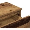 Spintelė prie lovos Old Wood 40x30x39 cm Engineered Wood