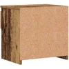 Spintelė prie lovos Old Wood 40x30x39 cm Engineered Wood