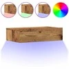 Spintelė prie lovos Old Wood 60x35 cm Engineered Wood