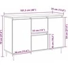 Kabalas Senas medis 101,5 x 35 x 70 cm Apdirbta mediena