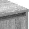 LED Bufetas Pilkas Sonoma 90 x 32 x 75 cm Apdirbta mediena