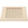 Spintelės durelės, 2vnt., 59,5x39,5 cm, pušis, grotelių dizaino