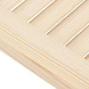 Spintelės durelės, 2vnt., 61,5x29,5cm, pušis, žaliuzių dizaino