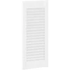 Spintelės durelės, 2vnt., baltos, 69x29,5cm, žaliuzių dizaino