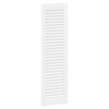 Spintelės durelės, 2vnt., baltos, 99x29,5cm, žaliuzių dizaino