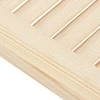Spintelės durelės, 4vnt., 99x29,5cm, pušis, žaliuzių dizaino