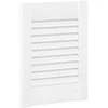 Spintelės durelės, 4vnt., baltos, 39,5x29,5cm, žaliuzių dizaino