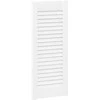 Spintelės durelės, 4vnt., baltos, 61,5x29,5cm, žaliuzių dizaino