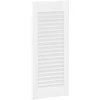 Spintelės durelės, 4vnt., baltos, 69x29,5cm, žaliuzių dizaino