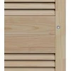 Spintelės durys su durimis 4 pcs Natūrali 170 x 2,1 x 59,5 cm
