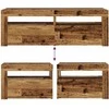 Spintelės prie lovos 2 vnt su šviesos diodais Artisan Oak
