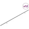 Spintelės rankena 12 pcs Sidabro 700 mm Nerūdijantis Plienas