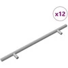 Spintelės rankena 12 pcs Sidabro 300 mm Nerūdijantis Plienas