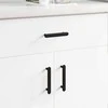 Spintelės rankena 474 pcs Juoda 121 x 16.6 x 28.3 mm Geležis