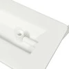 Spintelės Rankenos 2 pcs Balta 85 x 45 mm Metalas
