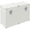 Spintelės Rankenos 2 pcs Balta 85 x 45 mm Metalas