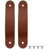Spintelės Rankenos 2 pcs Ruda 140 x 25 x 2,3 mm PU
