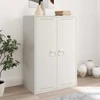 Spintelės Rankenos 2 vnt. Balta 85 x 45 mm Metalas